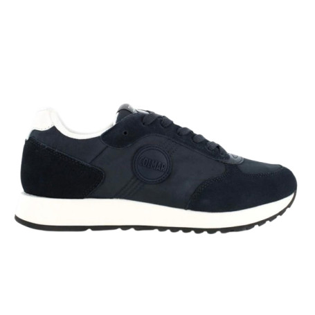 Sneaker uomo Colmar Travis One 091 suede/tessuto blu navy US26CO01