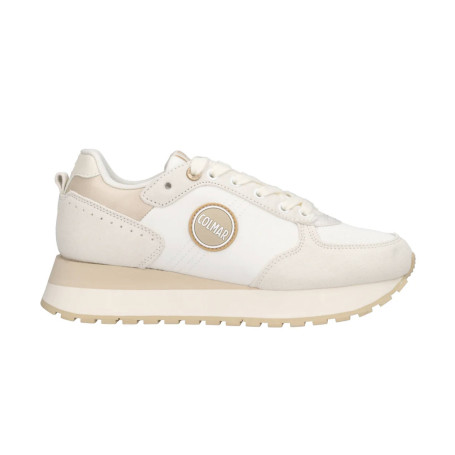 Scarpe donna Colmar sneaker Travis Authentic 050 white/ beige DS26CO05