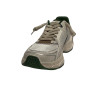 Scarpe uomo 4B12 sneakers running Newrun white/ green US26QB08 NEWRUN-U05