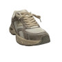 Scarpe uomo 4B12 sneakers running Newrun white/ bone US26QB07 NEWRUN-U03