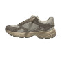 Scarpe uomo 4B12 sneakers running Newrun white/ bone US26QB07 NEWRUN-U03