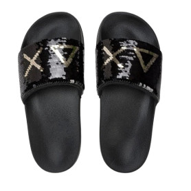 Slippers beach donna Sun68 1143 nero/ oro DS26SU18 X36203