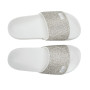 Slippers strass beach donna Sun68 01 bianco DS26SU21 X36202