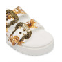 Sandalo donna Versace Jeans Couture zeppa bianco DS26VE11 80VA3SM1 ZS366 G03