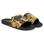 Slippers uomo Versace Jeans Couture nero US26VE06 80YA3SQ4 ZS365 G89