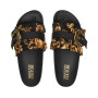 Slippers donna Versace Jeans Couture zeppa nero DS26VE09 80VA3SM5 ZS175 G89