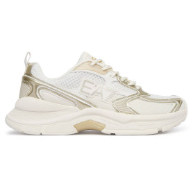 Sneaker EA7 Emporio Armani Predator white/gold unisex US26EA28 X8X249 XK446 MZ182