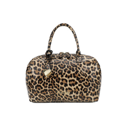 Borsa donna bauletto Braccialini Michelle leopard BS26BR02 B19015