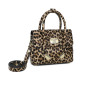 Borsa donna Braccialini mano/ tracolla Sara leopard BS26BR10 B19080