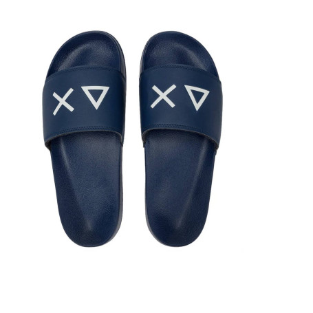 Slippers logo Sun68 07 navy blue uomo US26SU29 X36110