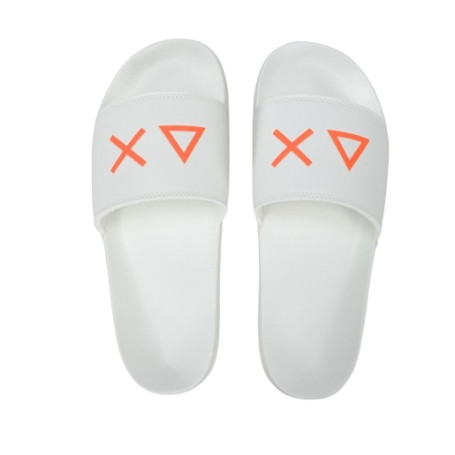 Slippers logo Sun68 64 bianco uomo US26SU34 X36110