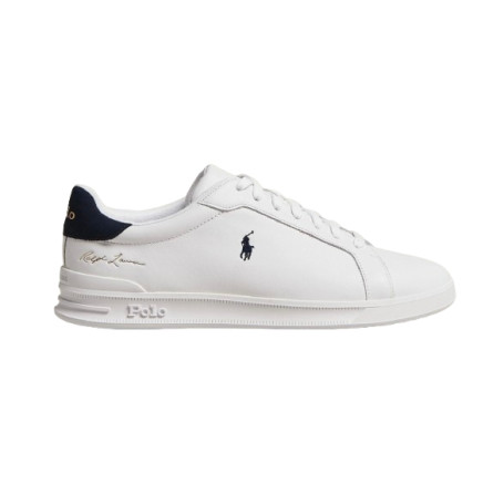 Sneaker Polo Ralph Lauren Heritage Court II in pelle white US26PO02 809P10044002