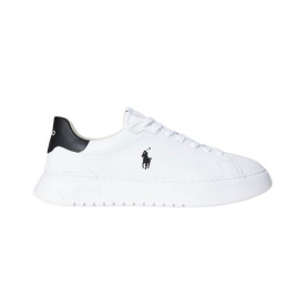 Sneaker Polo Ralph Lauren Rlite Court in pelle white US26PO01 809974097002