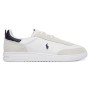 Sneaker Polo Ralph Lauren Bedford in pelle/ suede white/ navy blue US26PO04 809P01619001