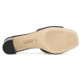 Sandalo Lauren Ralph Lauren Everley TC 60 in vitello nero DS26RL06 802974364001