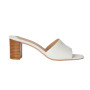 Sandalo Lauren Ralph Lauren Everley TC 60 in vitello bianco DS26RL07 802967764001