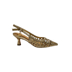 Scarpe donna sandalo Gold&gold oro DS26GG35 GD246