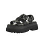 Sandalo donna Buffalo Pluto Fisher black DS26BF04 BN1602334