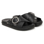 Sandalo donna EMU Ebony pelle black DS26EM02 W13247