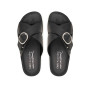Sandalo donna EMU Ebony pelle black DS26EM02 W13247