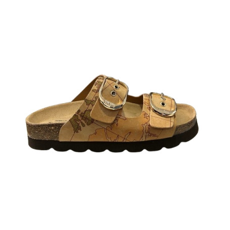 Sandalo donna slipper Alviero Martini 1A Classe 2 fasce natural DS26PC05 Z 1422 9750