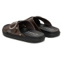 Sandalo donna EMU Ebony pelle espresso DS26EM01 W13247