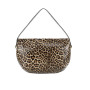 Borsa donna hobo Braccialini in pelle Ariel leopard BS26BR17 B19032