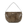 Borsa donna hobo Braccialini in pelle Ariel leopard BS26BR17 B19032
