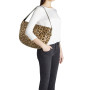 Borsa donna hobo Braccialini in pelle Ariel leopard BS26BR17 B19032