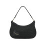 Borsa hobo con tracolla Braccialini Beth tricot nero BS26BR34 B18872