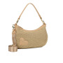 Borsa hobo con tracolla Braccialini Beth tricot biscotto BS26BR35 B18872