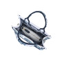 Borsa a mano Braccialini Queen tote small blu butterfly BS26BR42 B18920