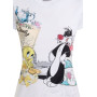 T-shirt donna Braccialini bianco ES26BR01 LTTOP24
