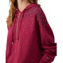 Felpa aperta donna Liu Jo con zip scartet/waterfall ES26LJ45 TA6196 JS008