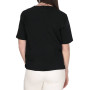 T-shirt donna Liu Jo nero good morning ES26LJ38 TA6267 JS923 P9193