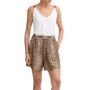 Top donna Liu Jo bianco con fiocchi animalier ES26LJ58 VA6114 JS360 S9740