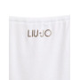 Top donna Liu Jo bianco con fiocchi animalier ES26LJ58 VA6114 JS360 S9740