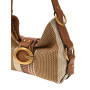 Borsa donna Guess a mano/spalla Camden mini cognac multicolor BS26GU205 AB930872