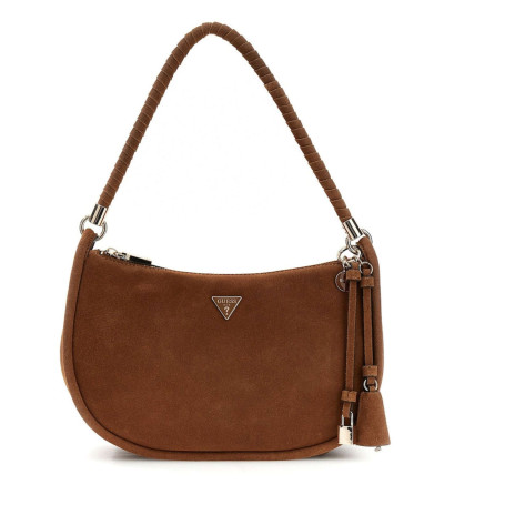 Borsa donna Guess Danya hobo scanosciata cognac BS26GU212 SG991801