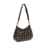 Borsa donna Guess Emelie top zip shoulder bag espresso multilogo BS26GU215 GP992818