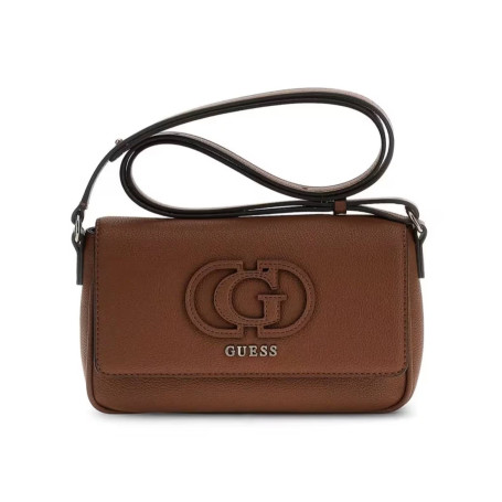 Borsa donna Guess a spalla Isola cognac BS26GU217 BG990521