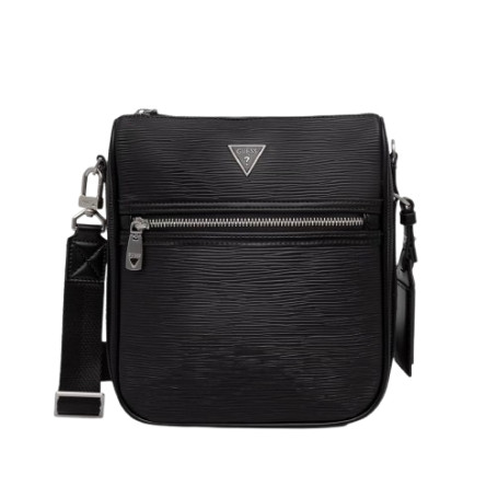 Borsa Guess tracolla uomo Milano nero UBS26GU33 HMMIPWP6217