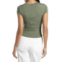 Top donna Guess Emmie pearl oyster verde militare ES26GU75 W6GP37K3252 A838