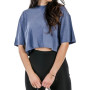 T-shirt donna Guess con strass blu ES26GU81 W6GI42K3582 F73H
