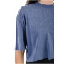 T-shirt donna Guess con strass blu ES26GU81 W6GI42K3582 F73H