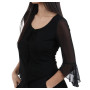 Top donna Guess maglia nera ES26GU86 W6GP16K2944 JBLK