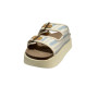 Sandalo donna Genuins Hawaii vegan stripes celeste DS26GN04 G106814