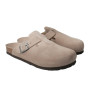 Sabot unisex Genuins Riva velour taupe US26GN03 G105495