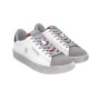 Sneaker uomo U.S. POLO Brayan001 in ecopelle white/blu US26UP09