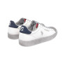Sneaker uomo U.S. POLO Brayan001 in ecopelle white/blu US26UP09